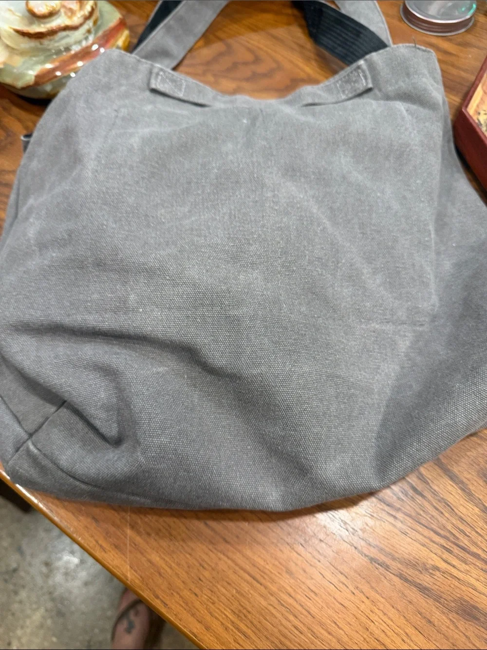 MOOD Canvas Duffel Bag - Gray